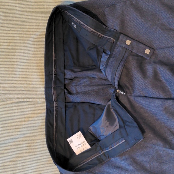 Hugo Boss Raw Hem Dress Pants, 34" - Picture 3 of 7